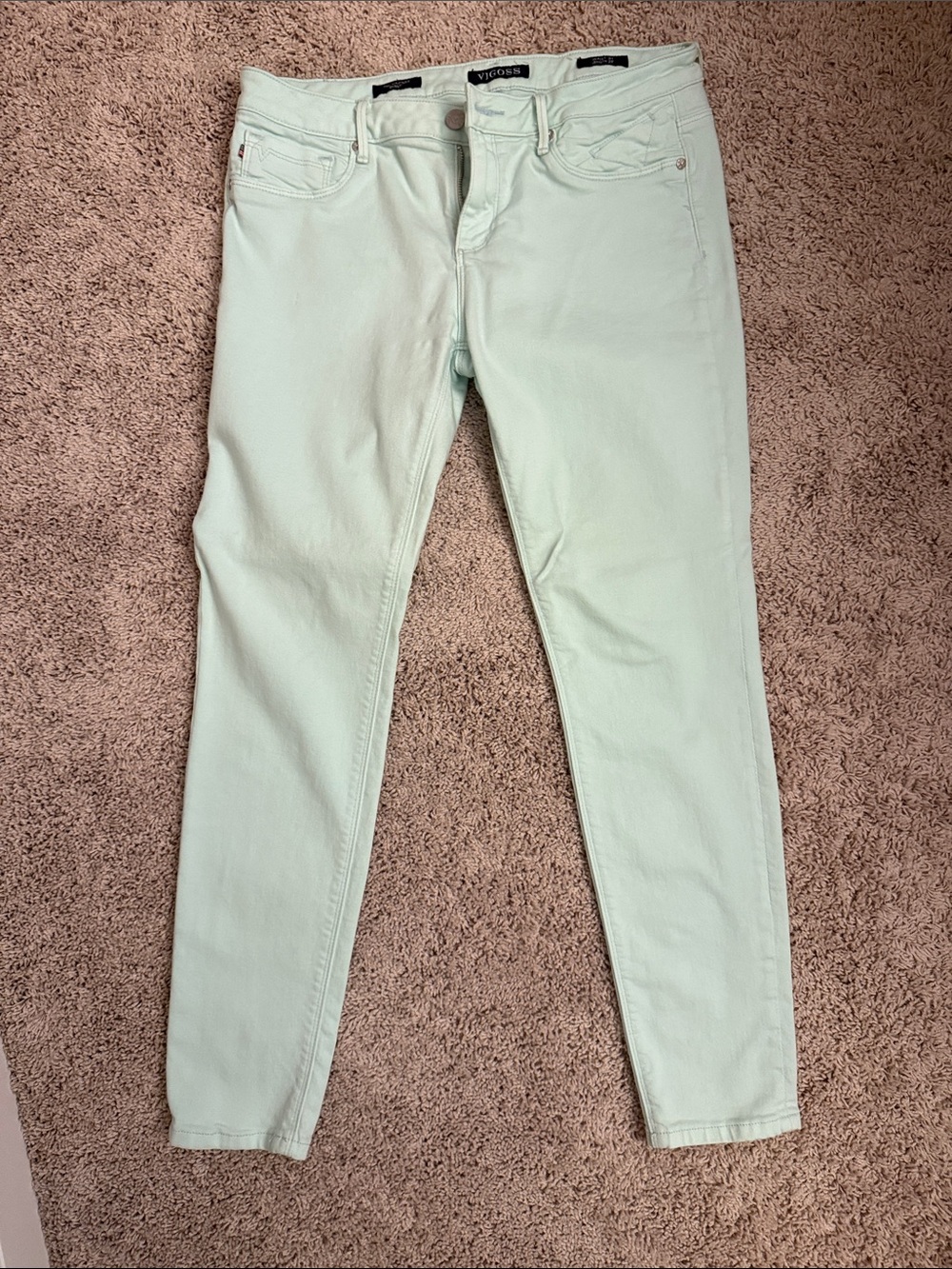 Vigoss Light Mint Skinny Jeans
